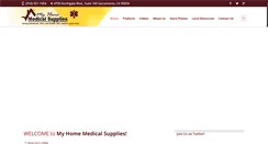 Desktop Screenshot of myhomemedsupplies.com