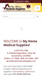 Mobile Screenshot of myhomemedsupplies.com